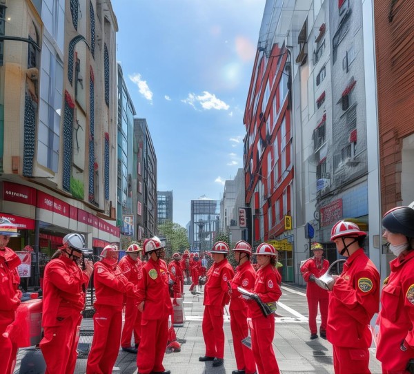 商贸城消防宣传服务队，消防知识进商服，守护商业安全